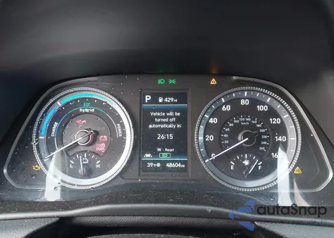 2022 Hyundai Sonata Hybrid Sel z USA, uszkodzony, nr VIN KMHL34JJ3NA040878